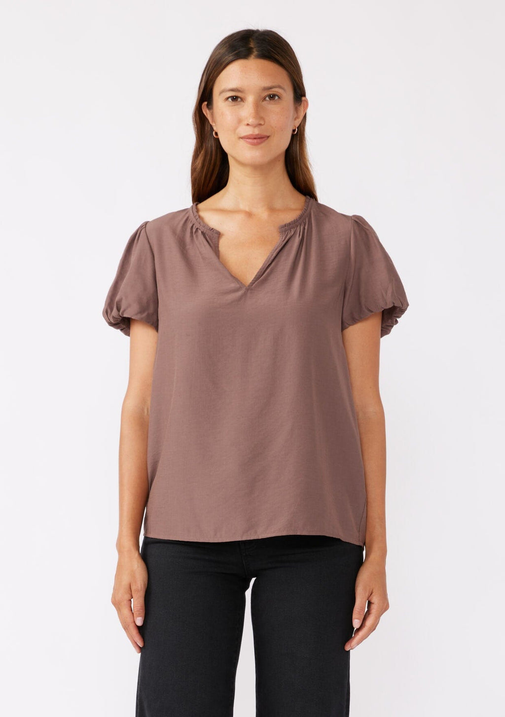 Julieta Bubble Sleeve Top