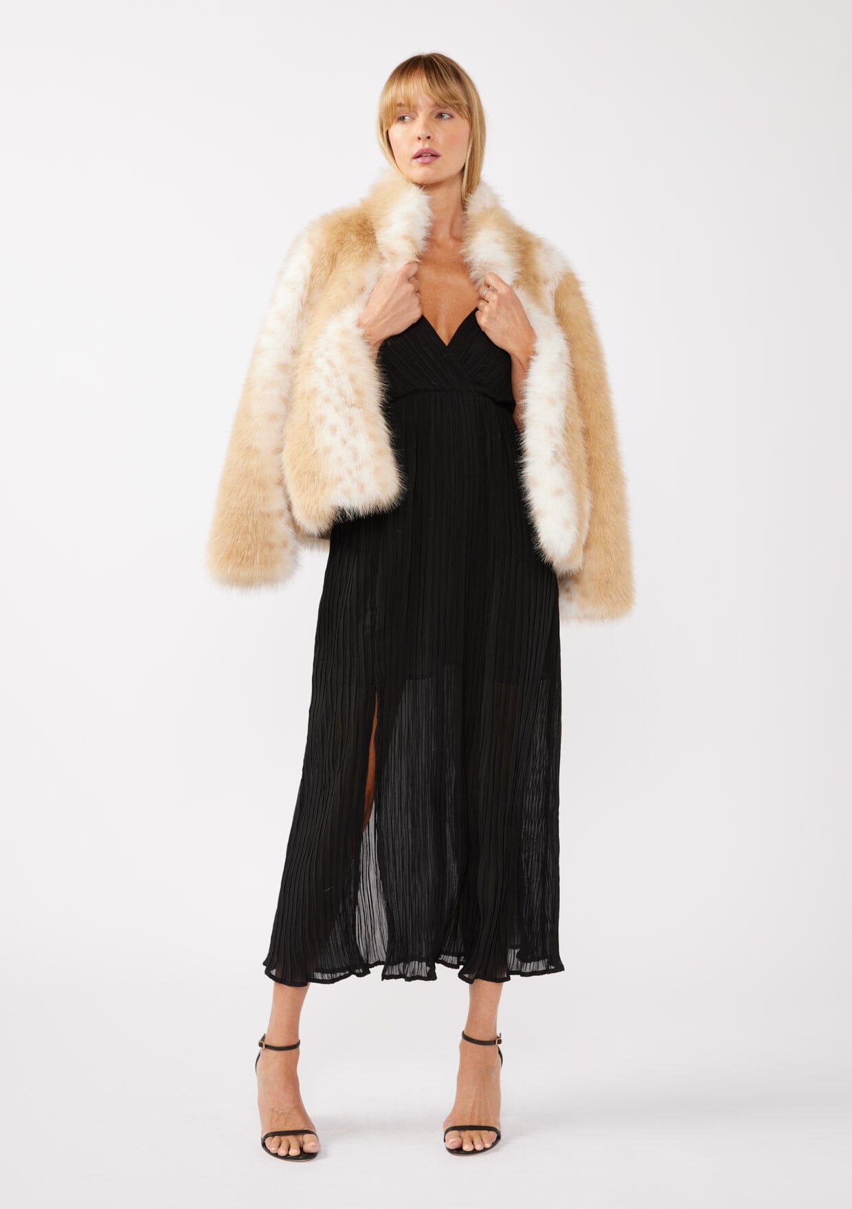 Spin For Me Pleated Maxi Dress