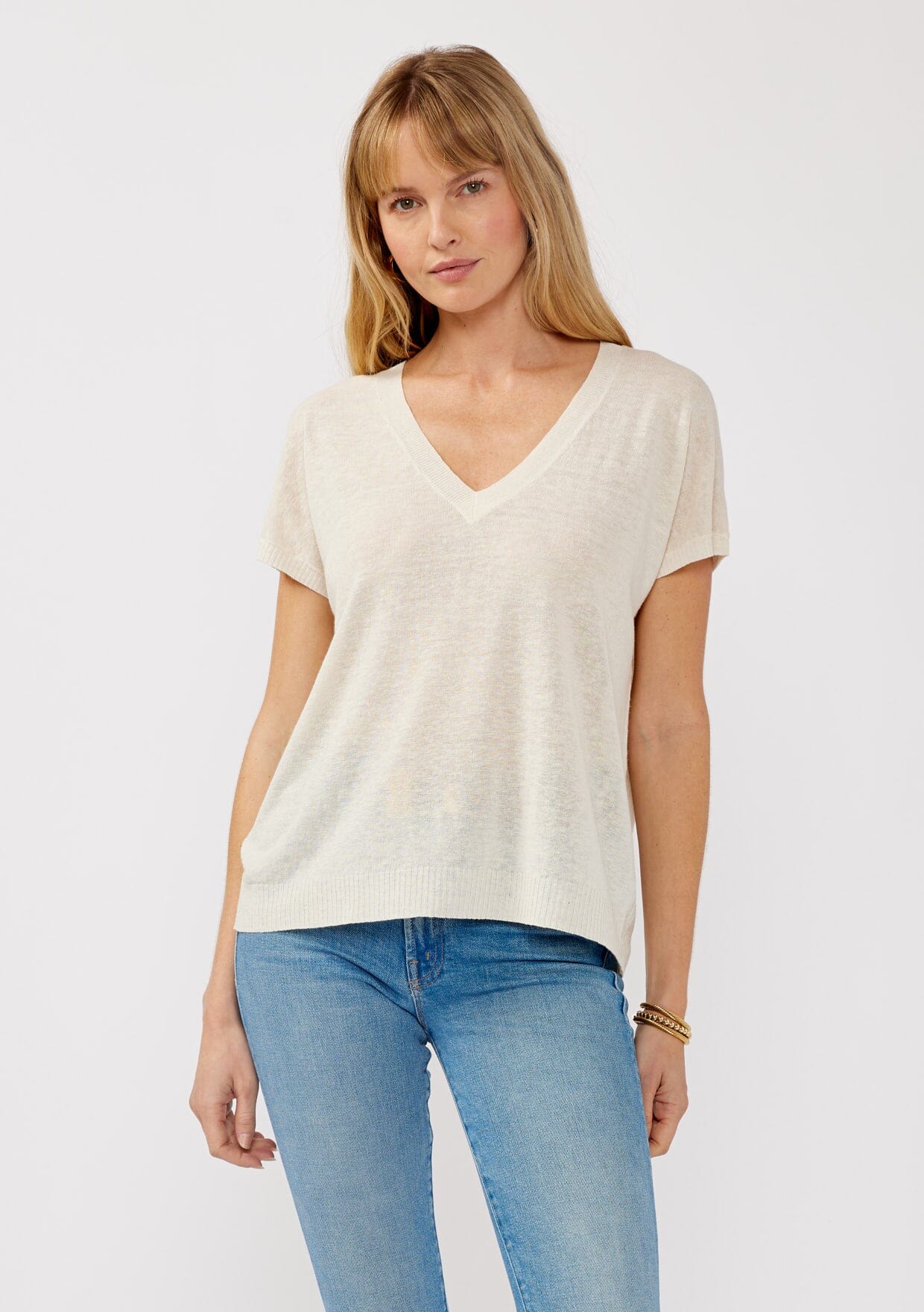 Gabby Linen Tee