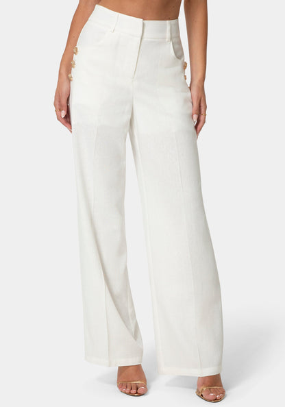 Linen Palazzo Pants