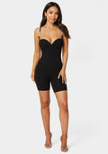 Biker Short Corset Romper