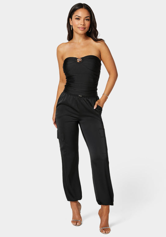 Ruched Tube Top