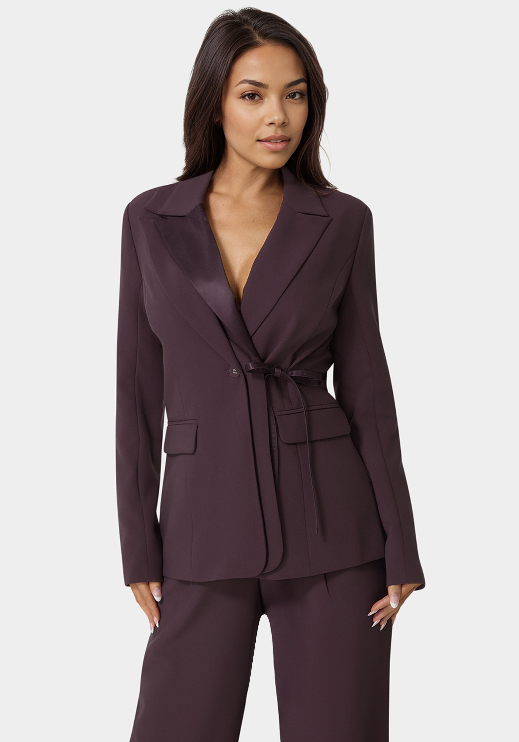 Tailored Double Collar Blazer