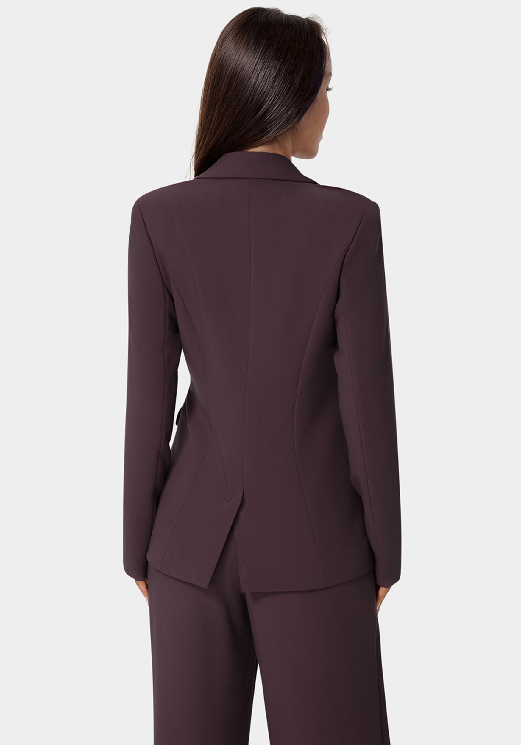Tailored Double Collar Blazer