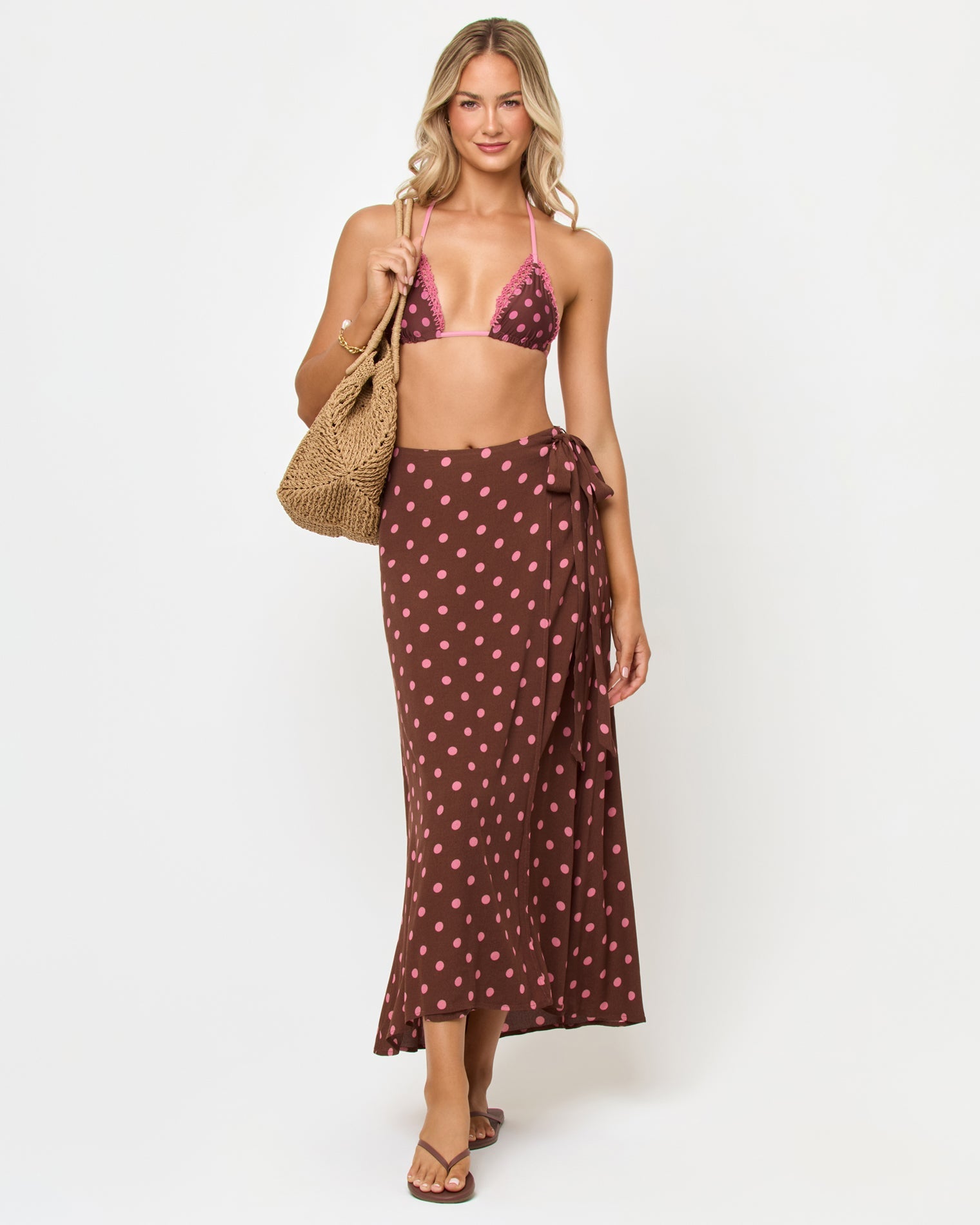 Ever Wrap Skirt - Alotta Polka Dot