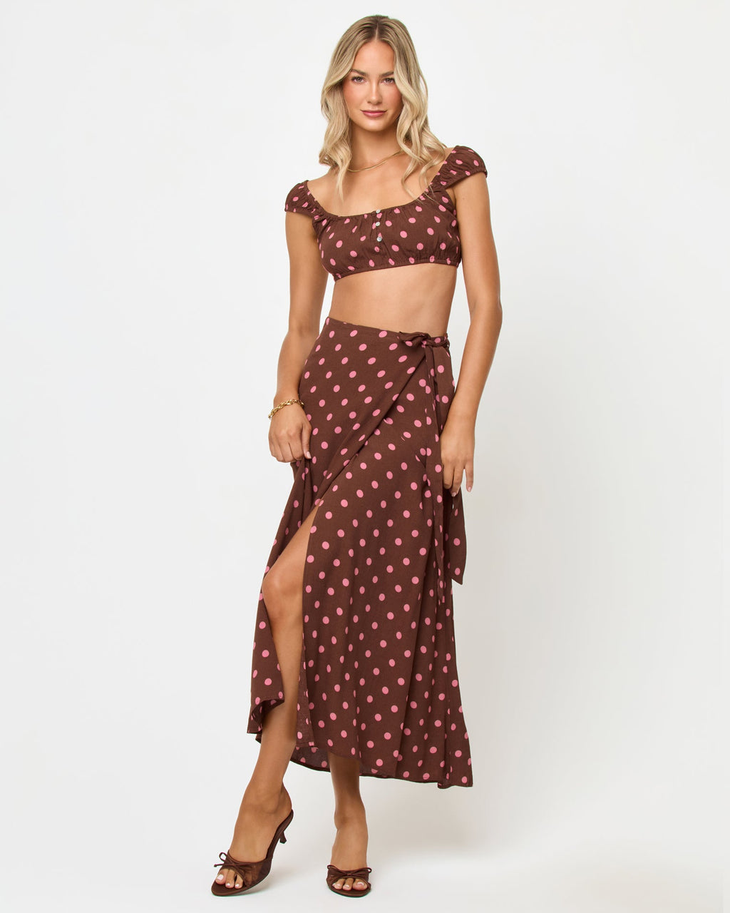 Ever Wrap Skirt - Alotta Polka Dot