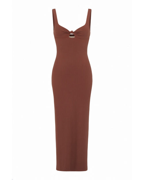 Alexis Dress - Cafe