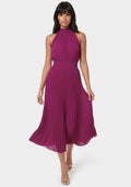 Sleeveless Pleated Dress