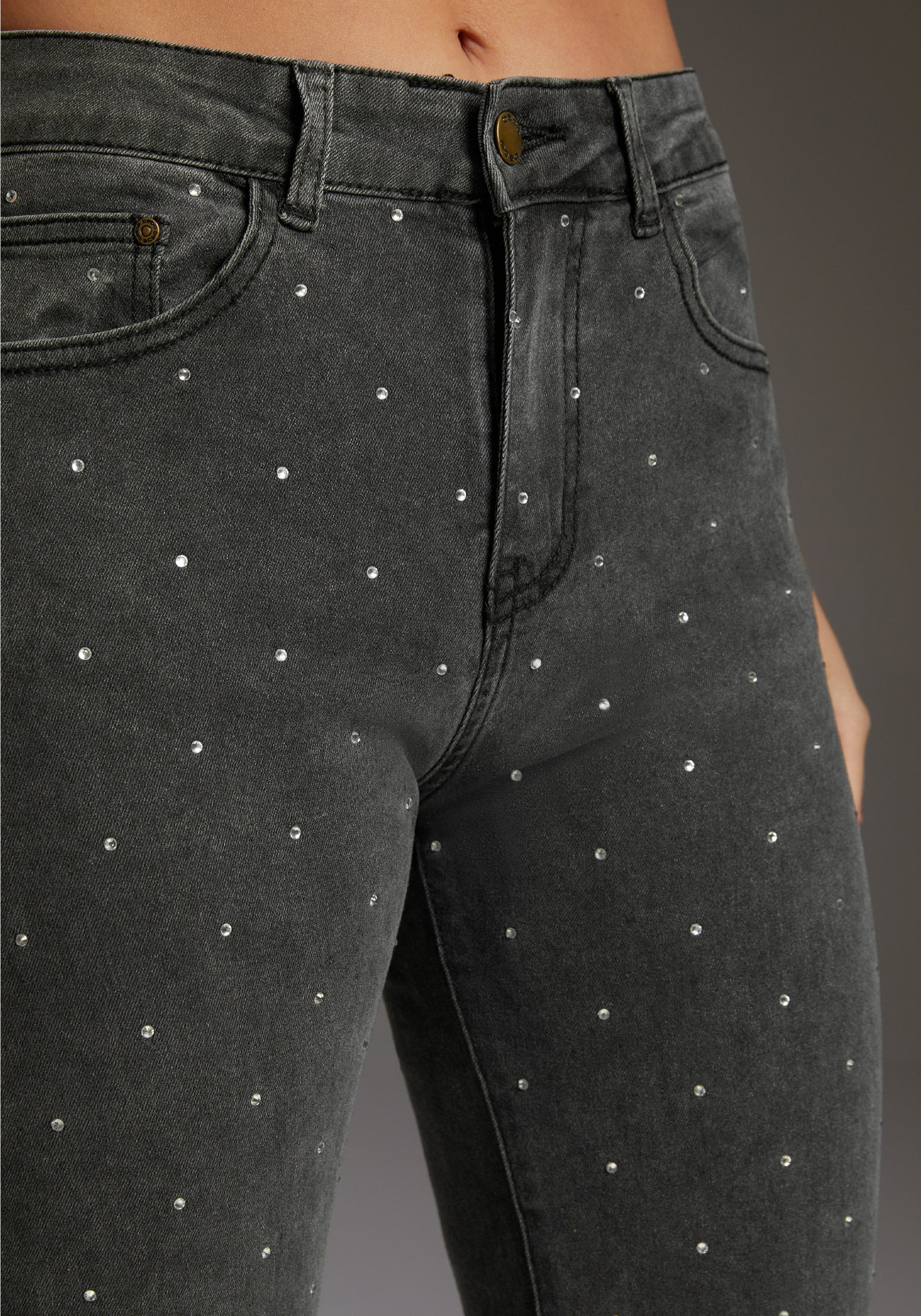 The Embellished Straight Leg