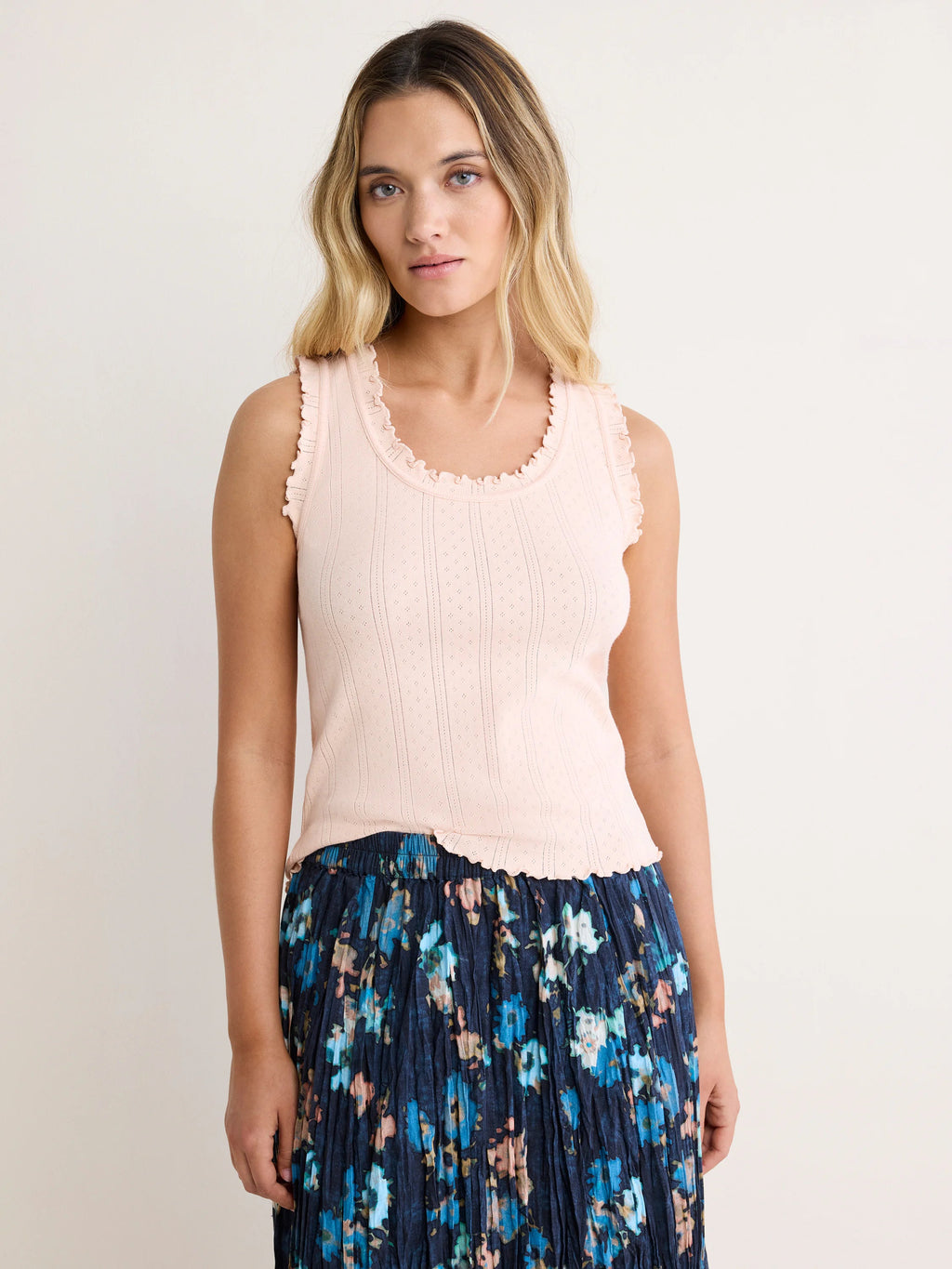 nz by NIC+ZOE Pointelle Rib Ella Tank