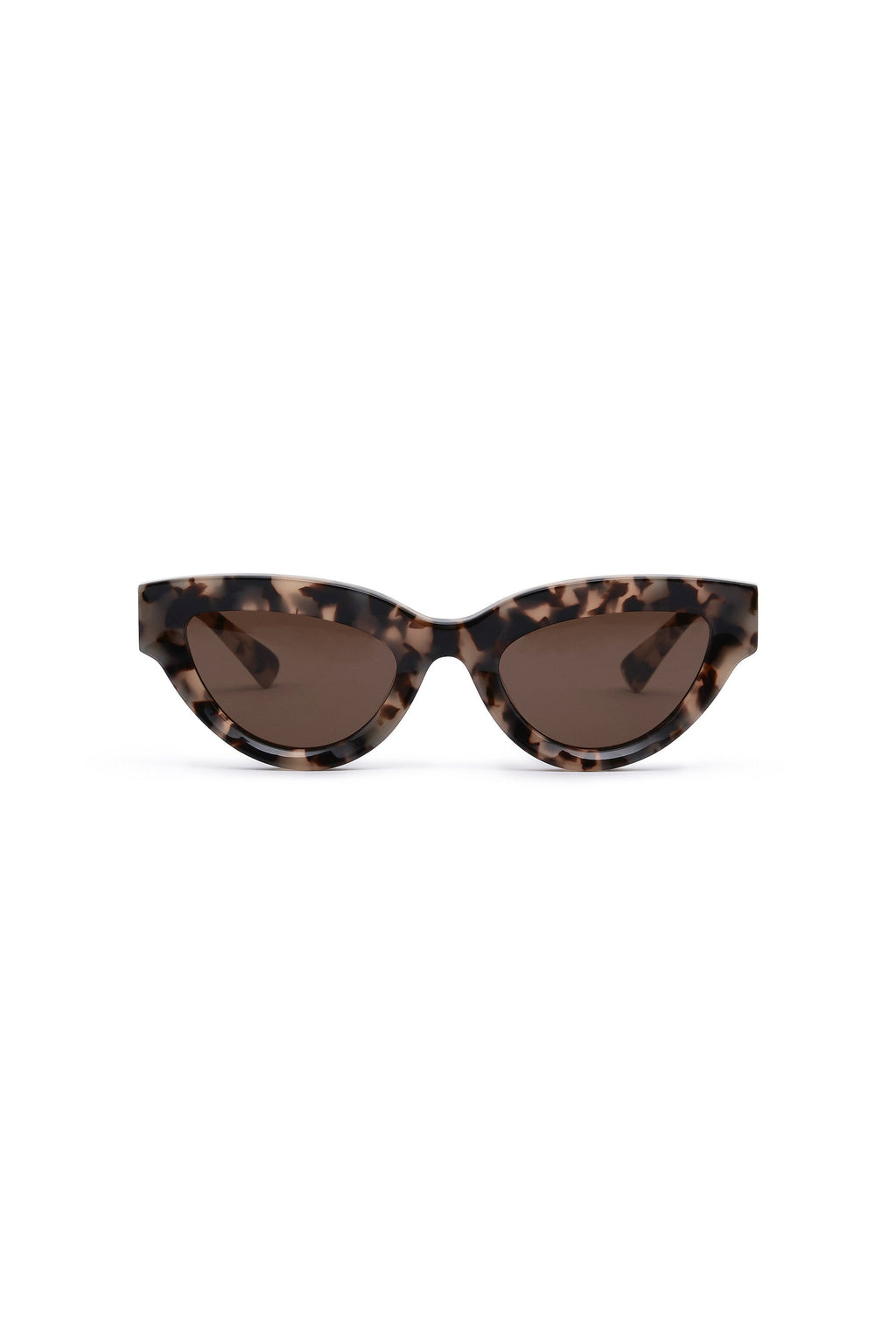 Babette Sunglasses In Milky Tort