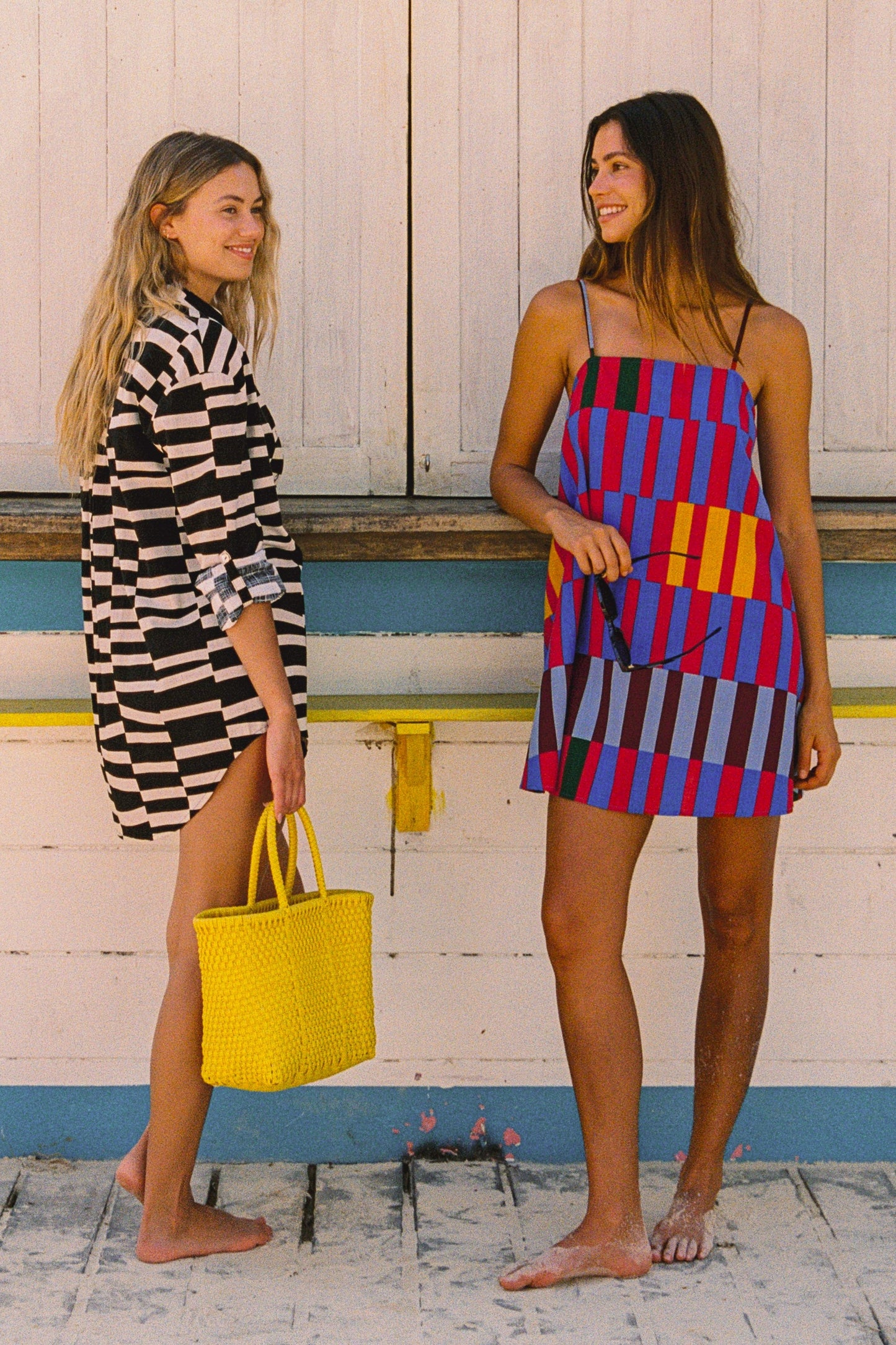 Beach Shirt In Pomelo