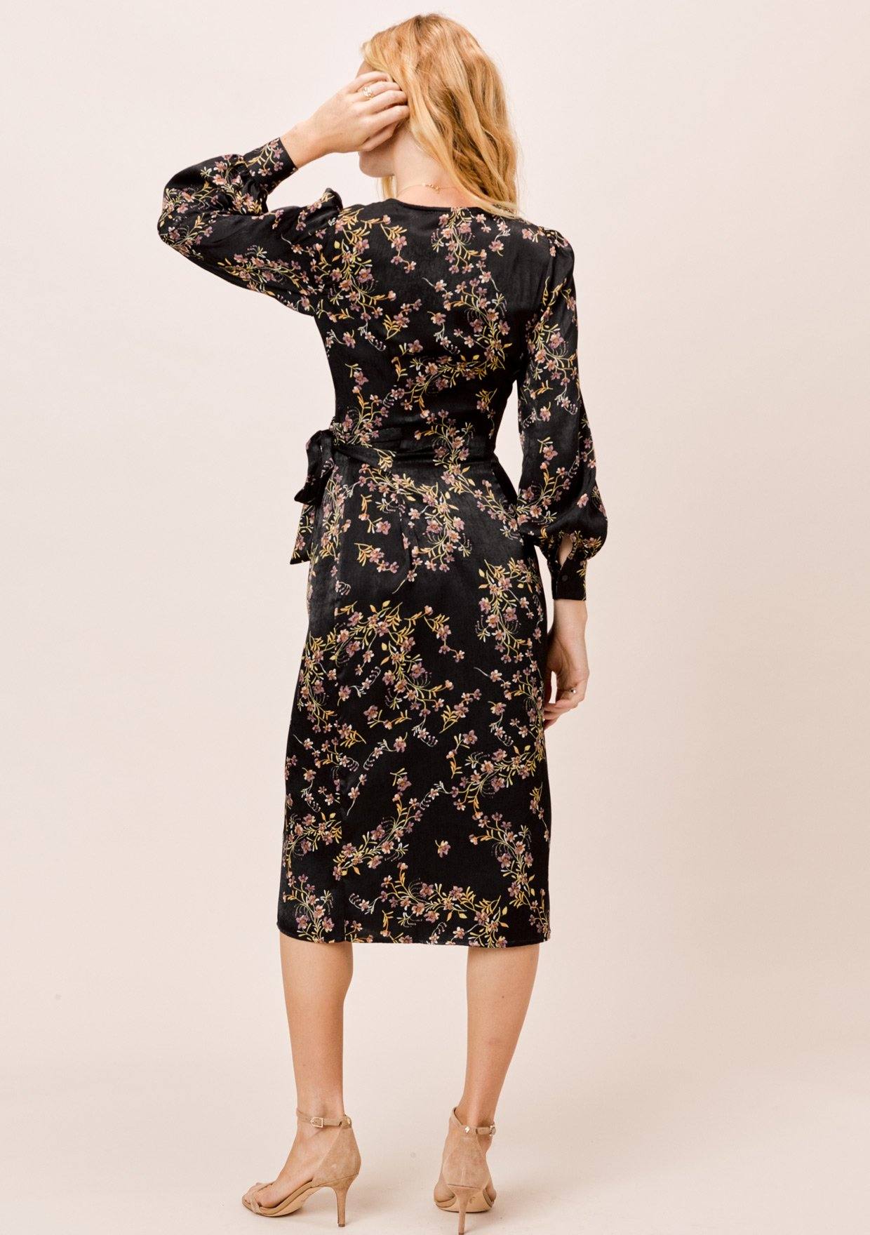 Natasha Floral Midi Dress