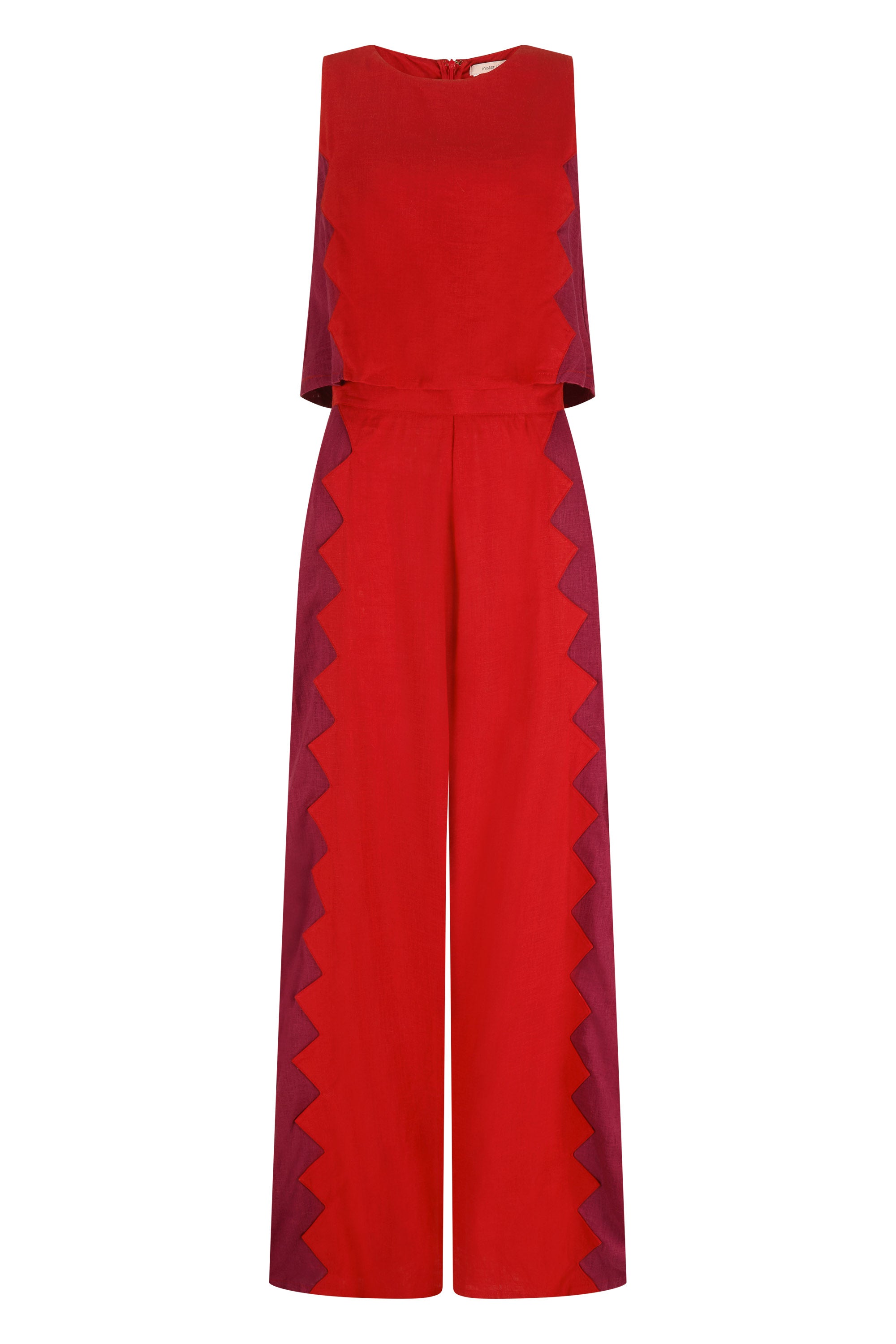 Charlie Jumpsuit In Foxglove Rosa