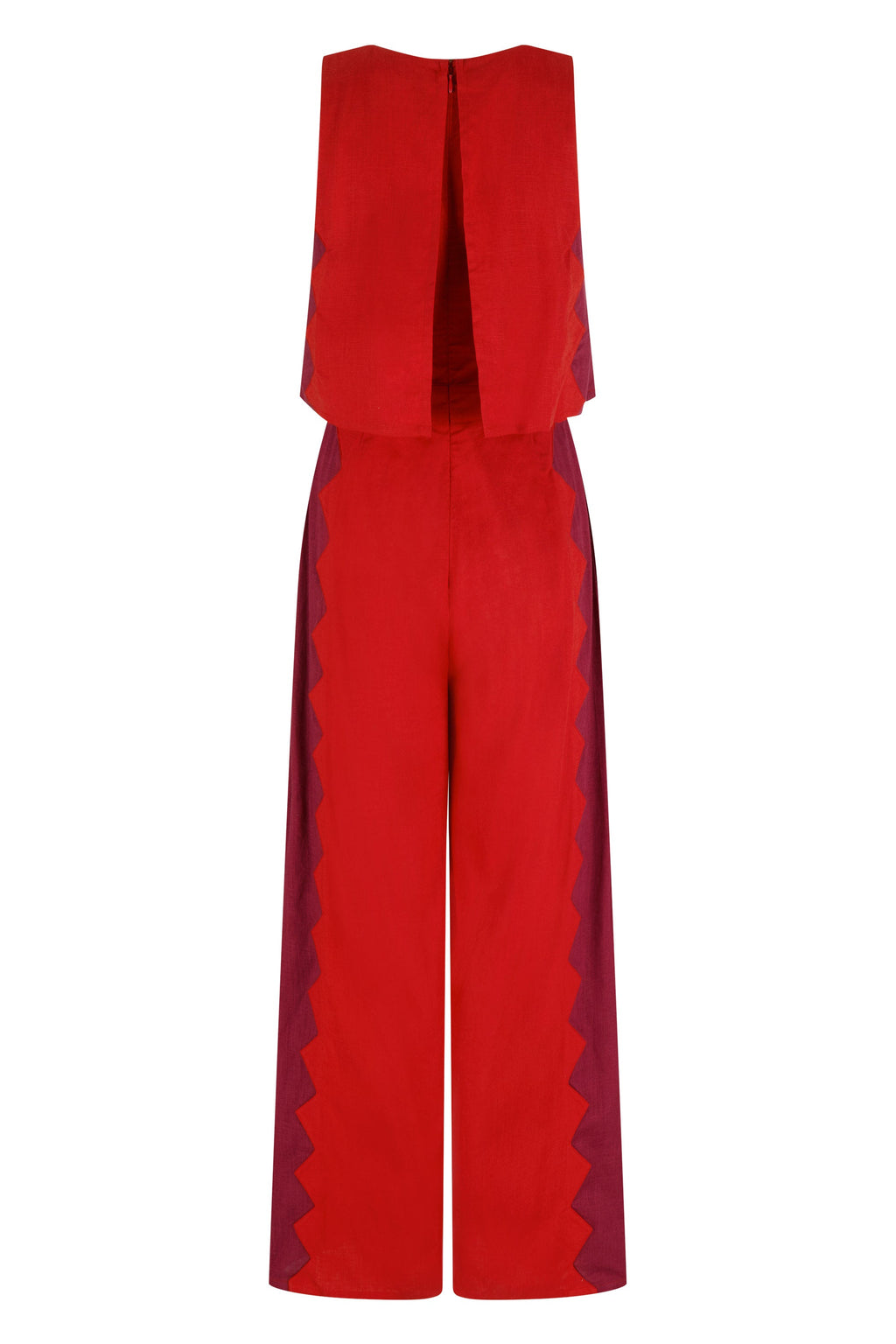 Charlie Jumpsuit In Foxglove Rosa