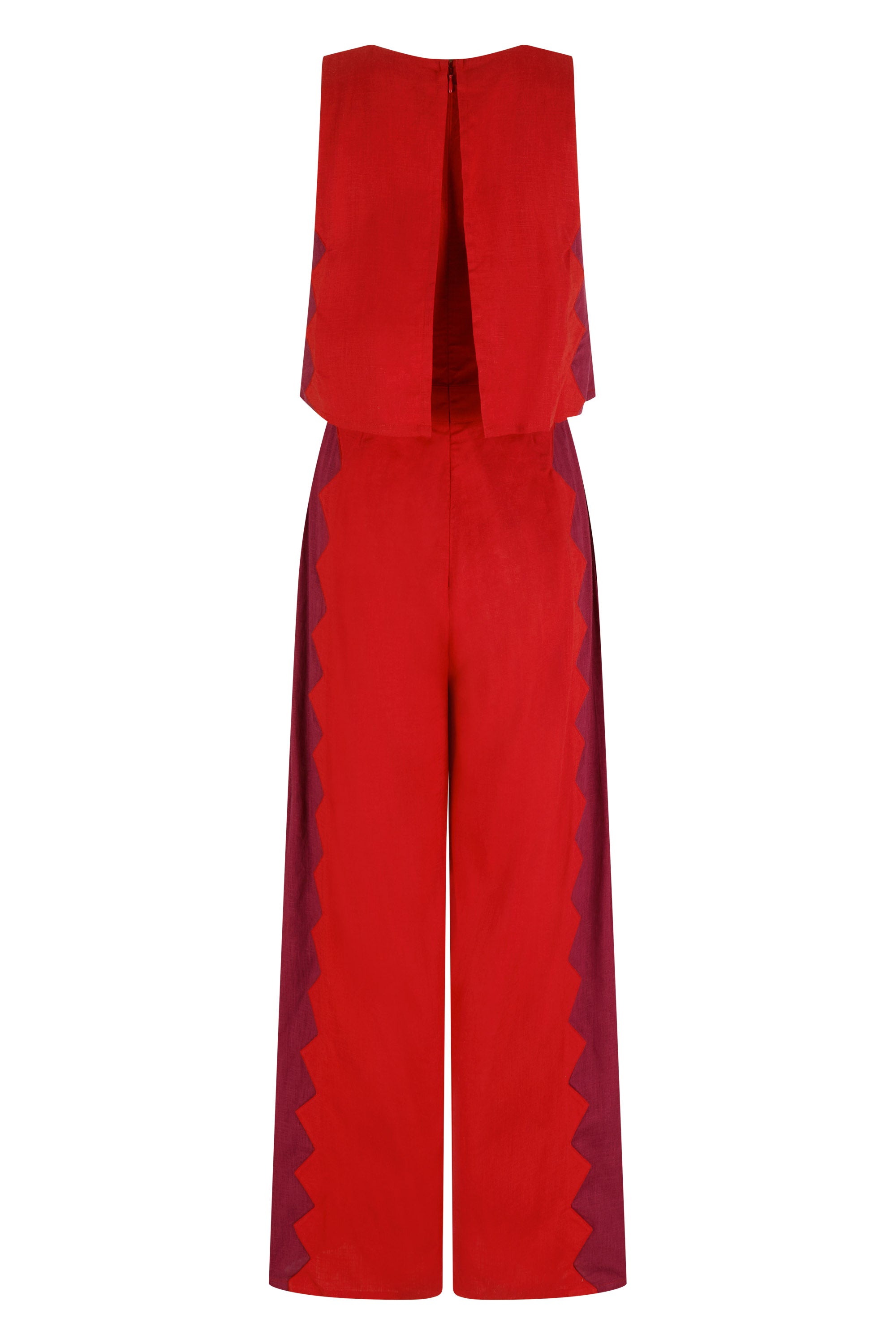 Charlie Jumpsuit In Foxglove Rosa