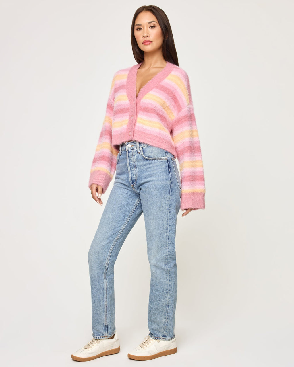 Daybreak Cardigan - Daybreak Stripe