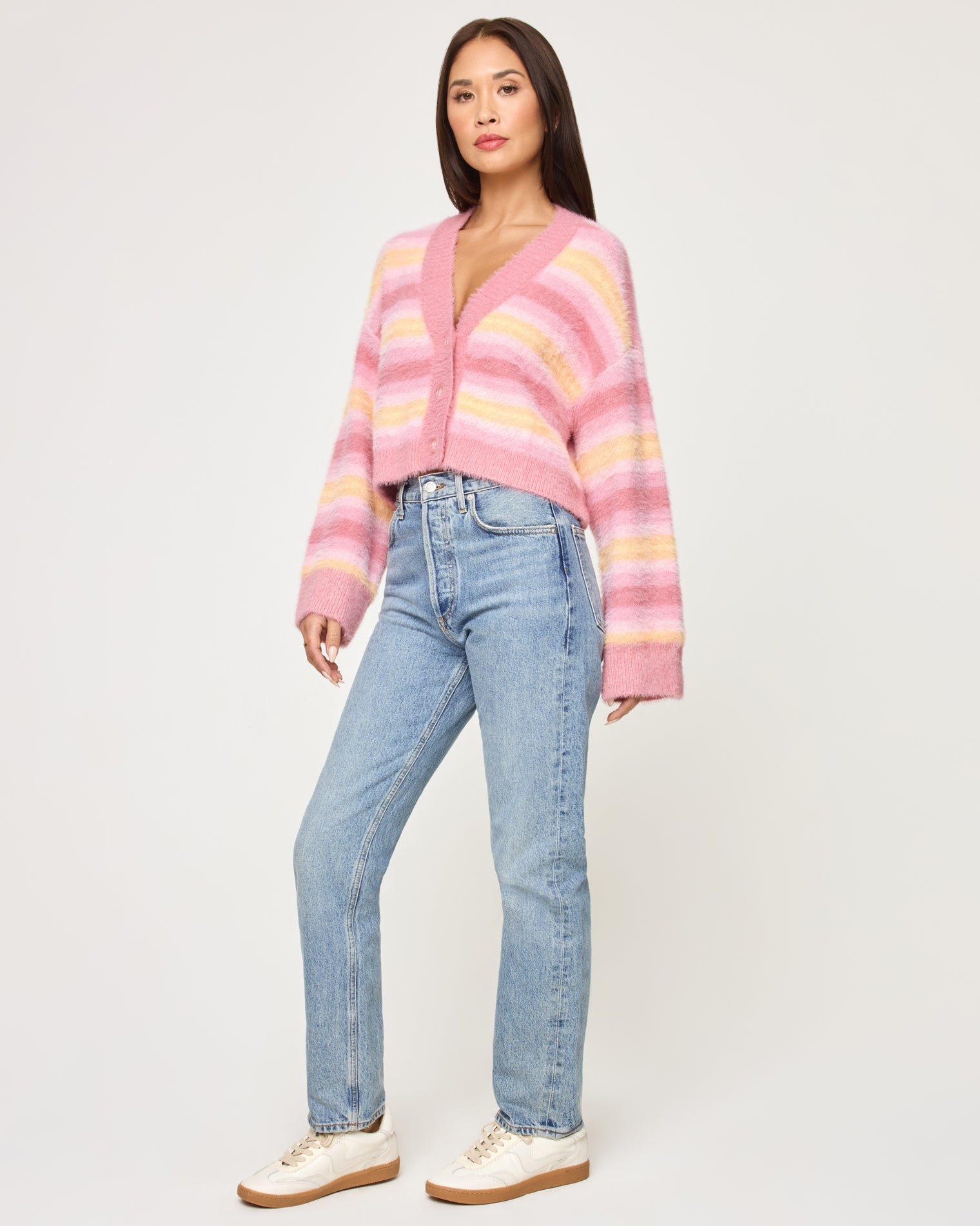 Daybreak Cardigan - Daybreak Stripe