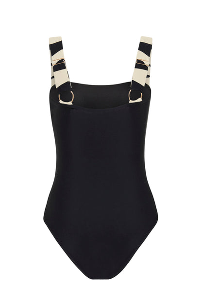Daisy One Piece In Noir Palm