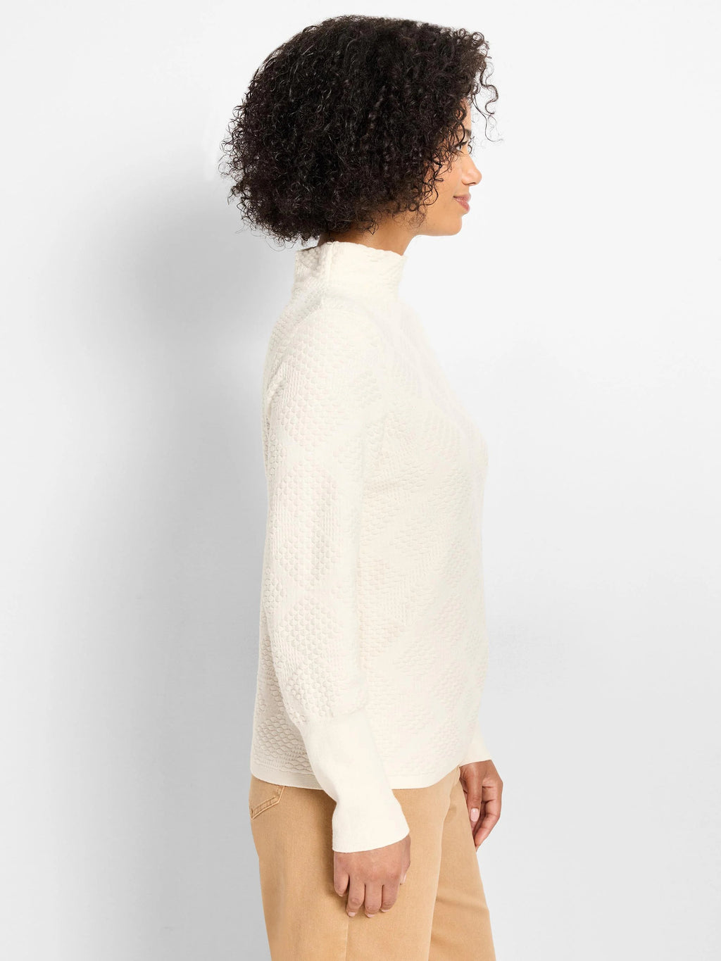 Textured Diamonds Sweater