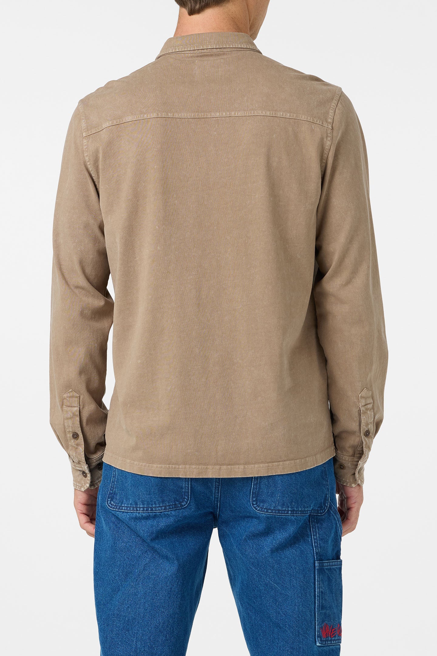 O'Riginals Long Sleeve Button Front Knit Shirt