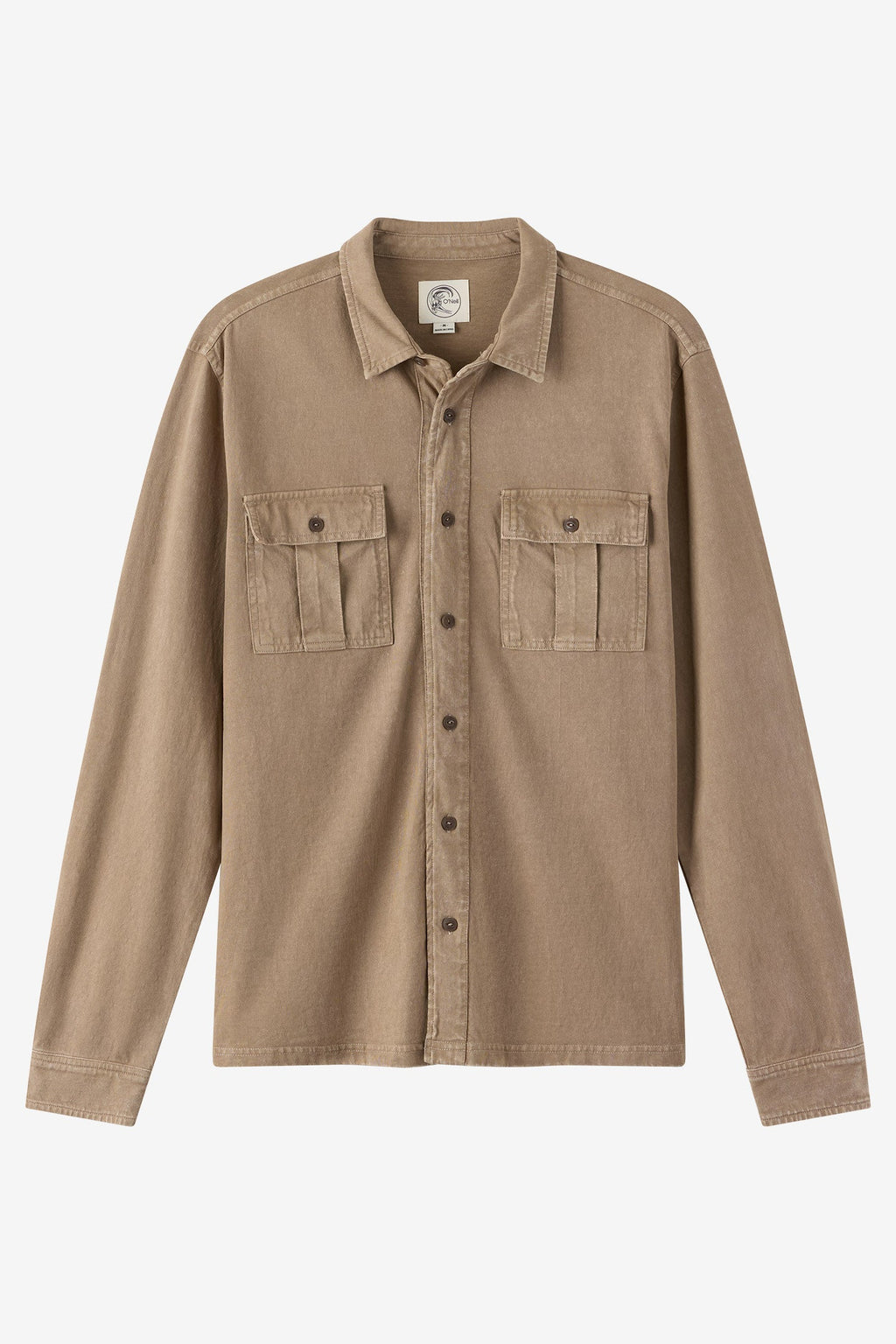 O'Riginals Long Sleeve Button Front Knit Shirt