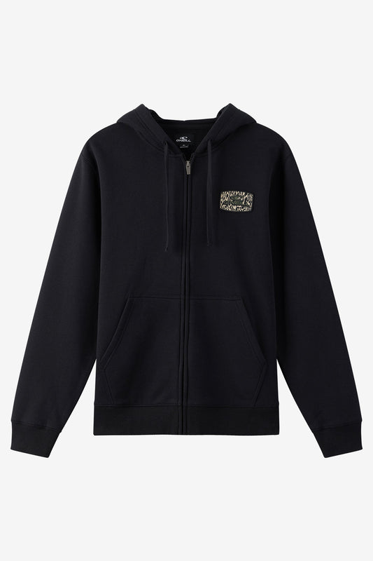 Patched Classic Zip Hoodie