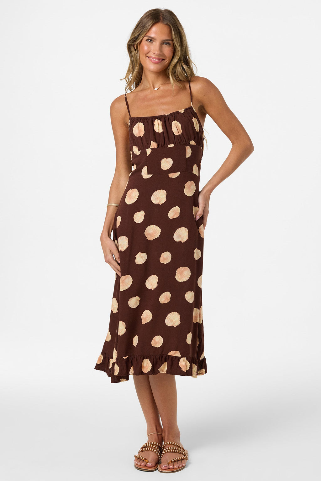 Jorgie Camila Shell Midi Dress