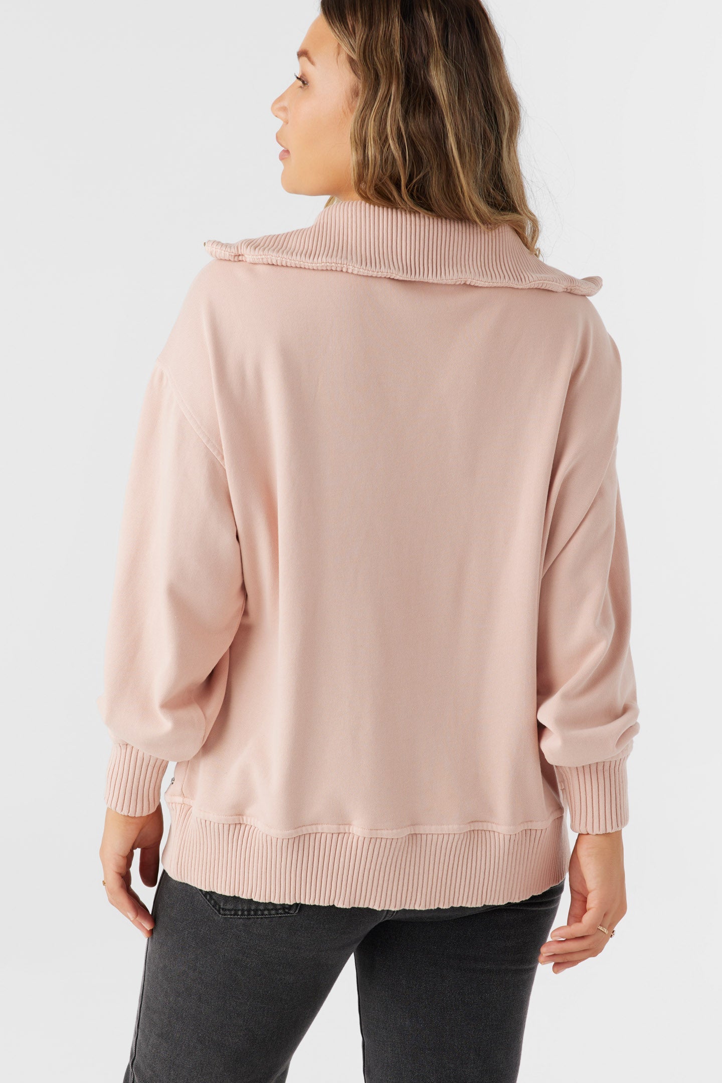 Karma French Terry Half Zip Pullover