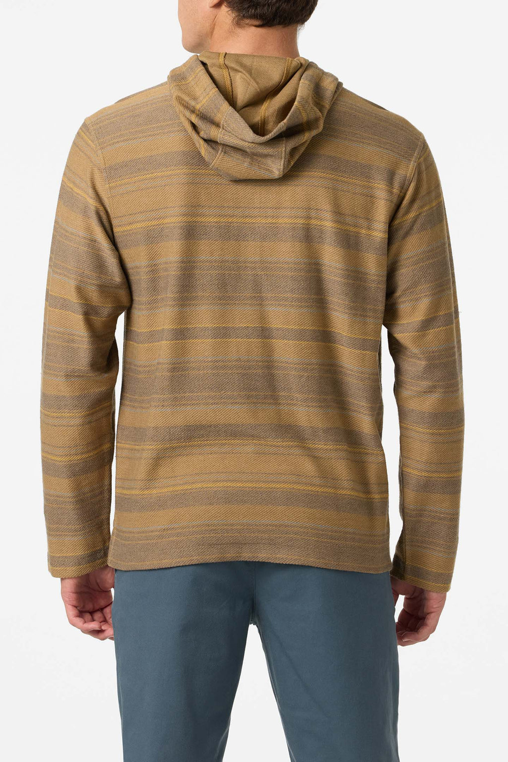 Bavaro Stripe Poncho Pullover Fleece