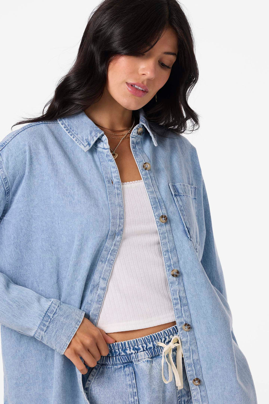 Sevie Denim Shacket