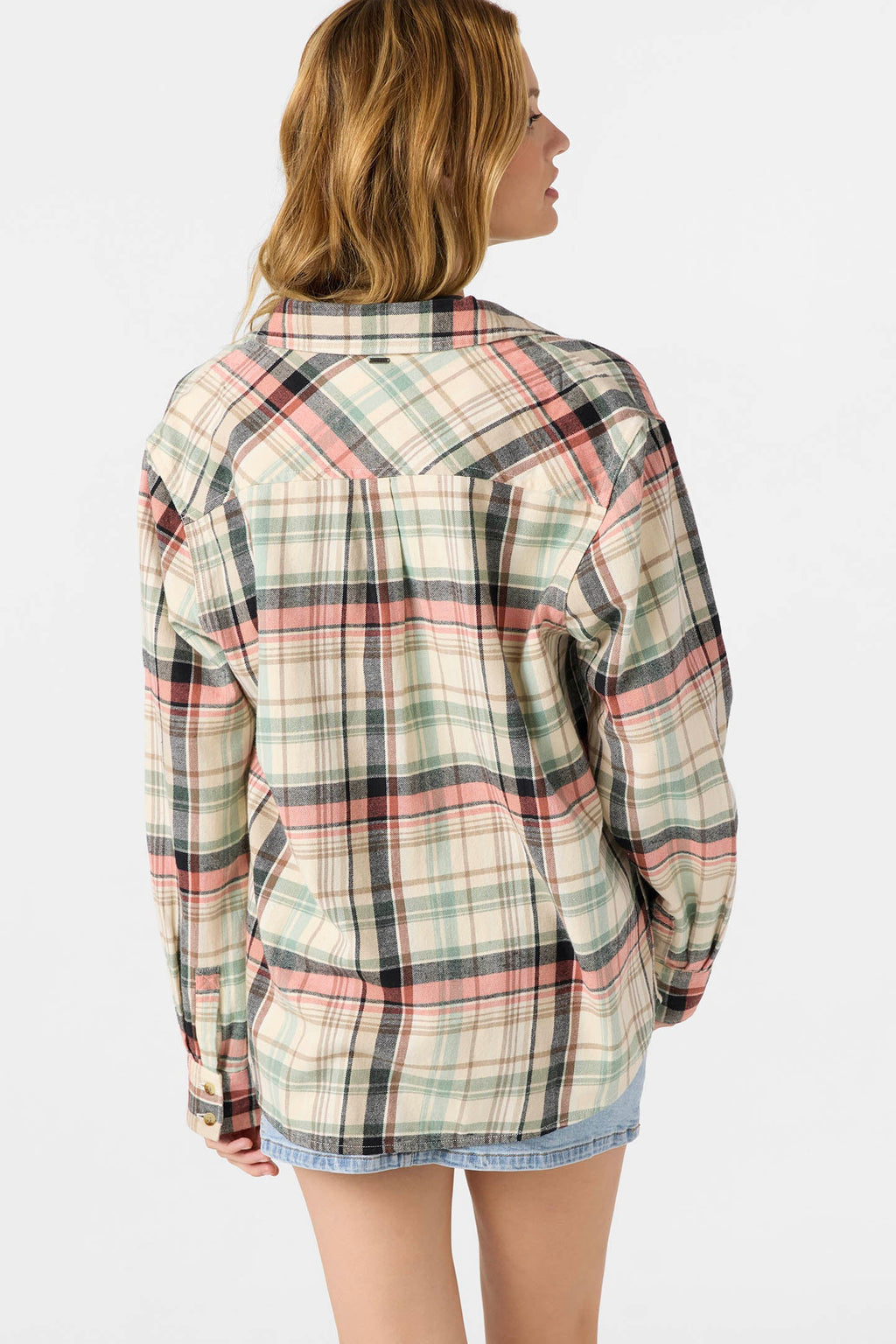 Logan Flannel Long Sleeve Top