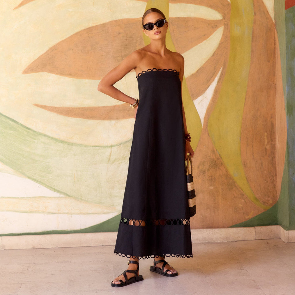 Gina Dress In Black