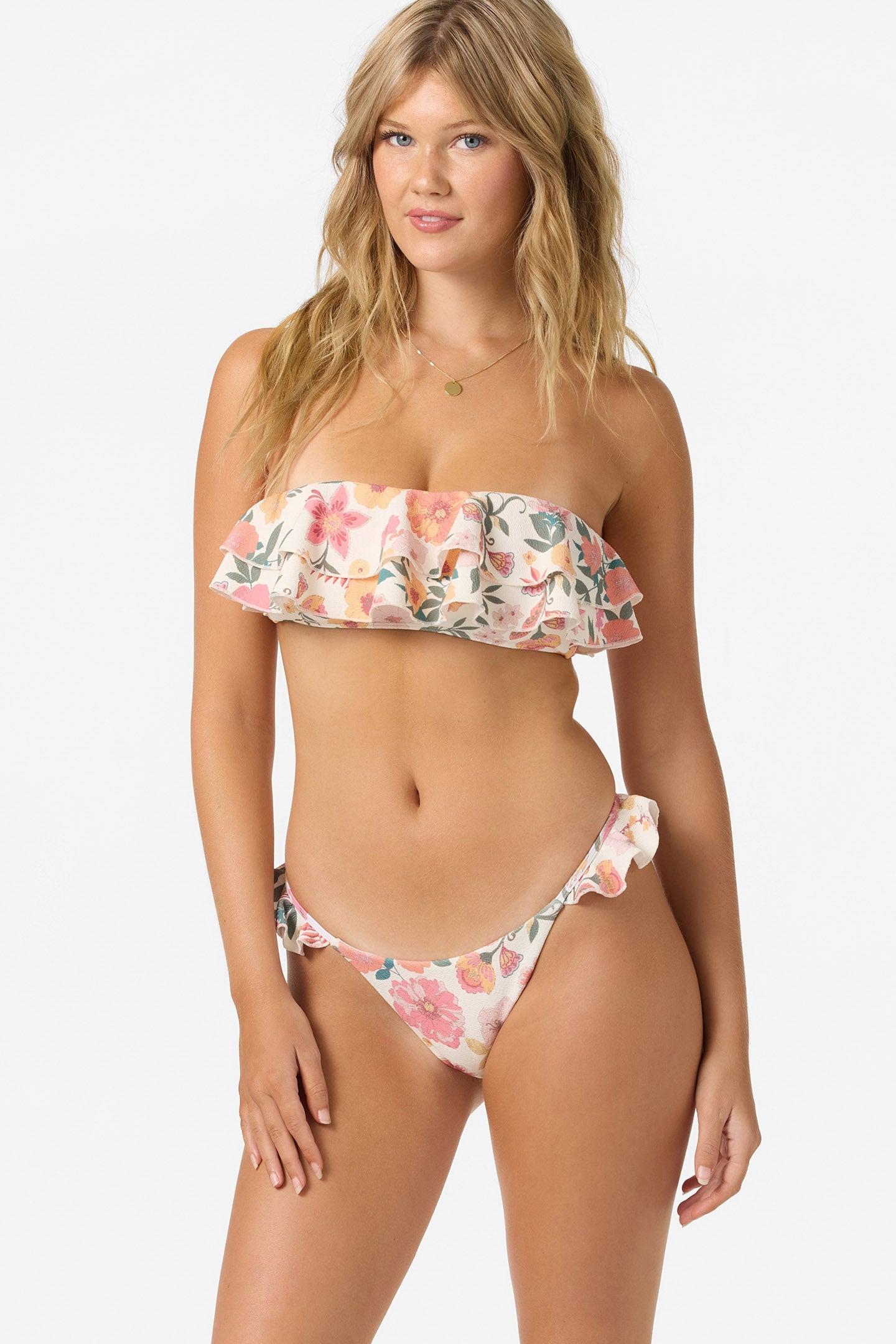 Camellia Floral Diaz Bandeau Top