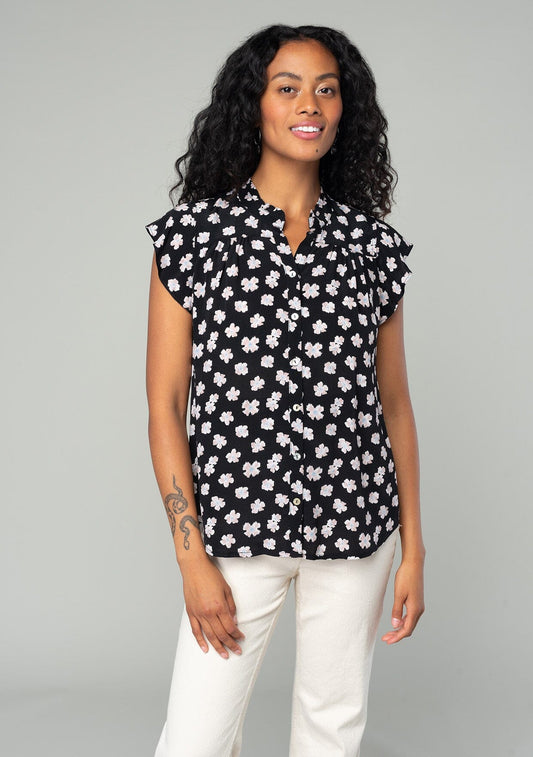 Liara Flutter Sleeve Top