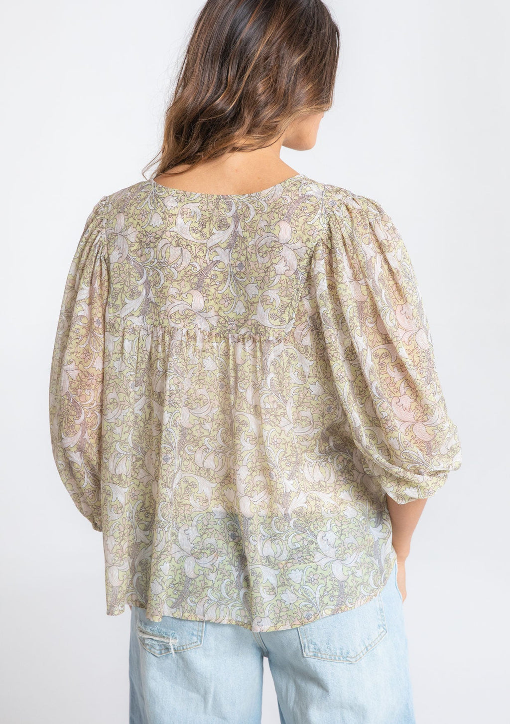 Sabina Sheer Blouse