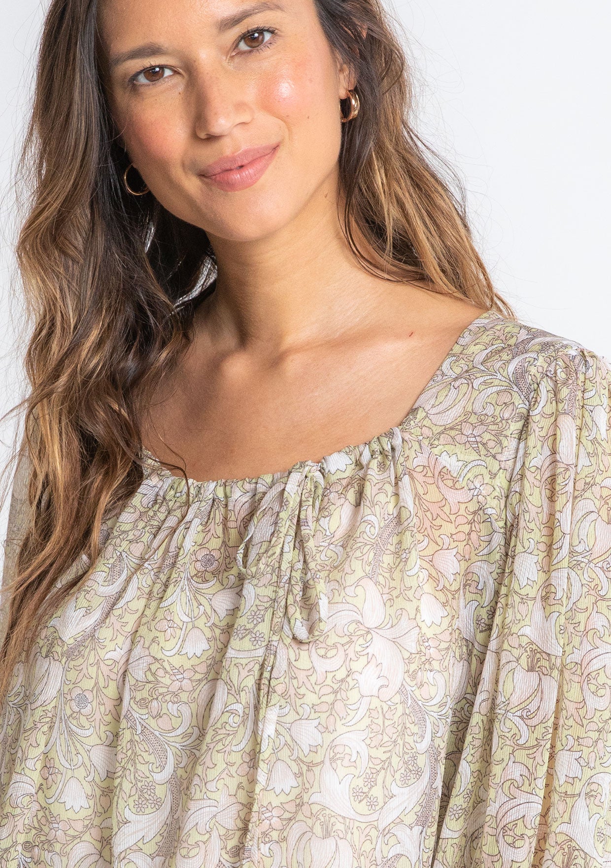Sabina Sheer Blouse