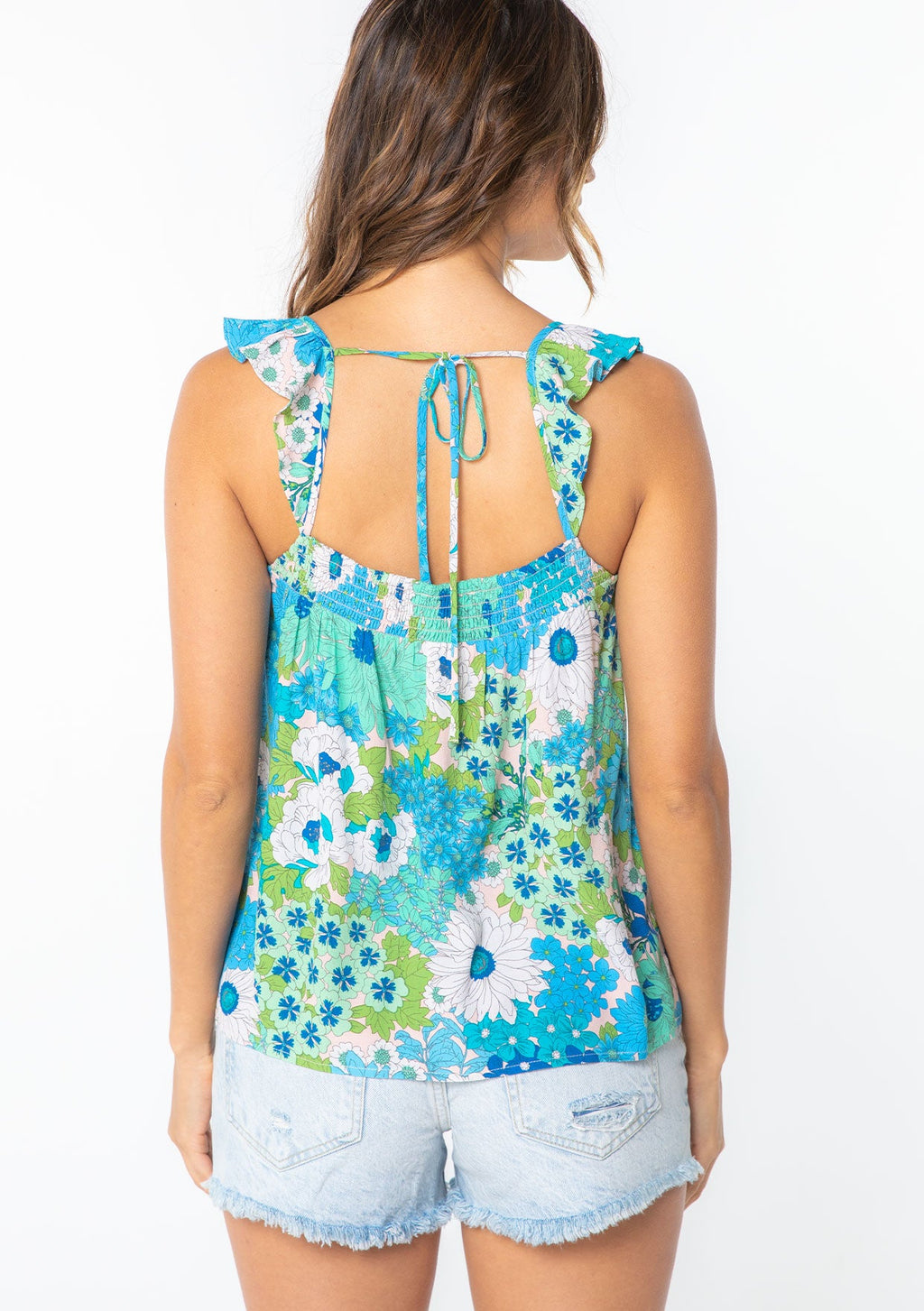 Connie Flutter Sleeve Top