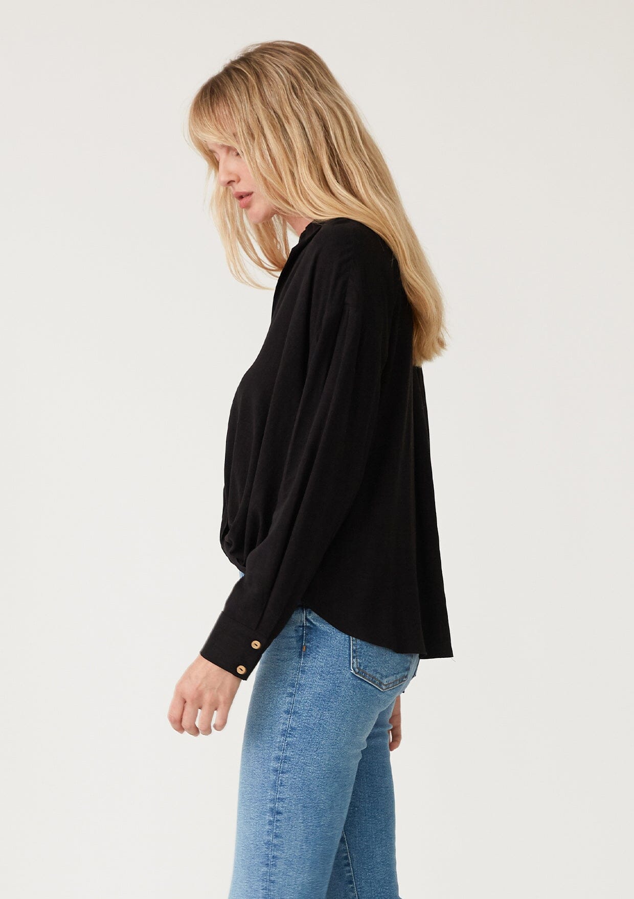 Maeve Knot Front Shirt