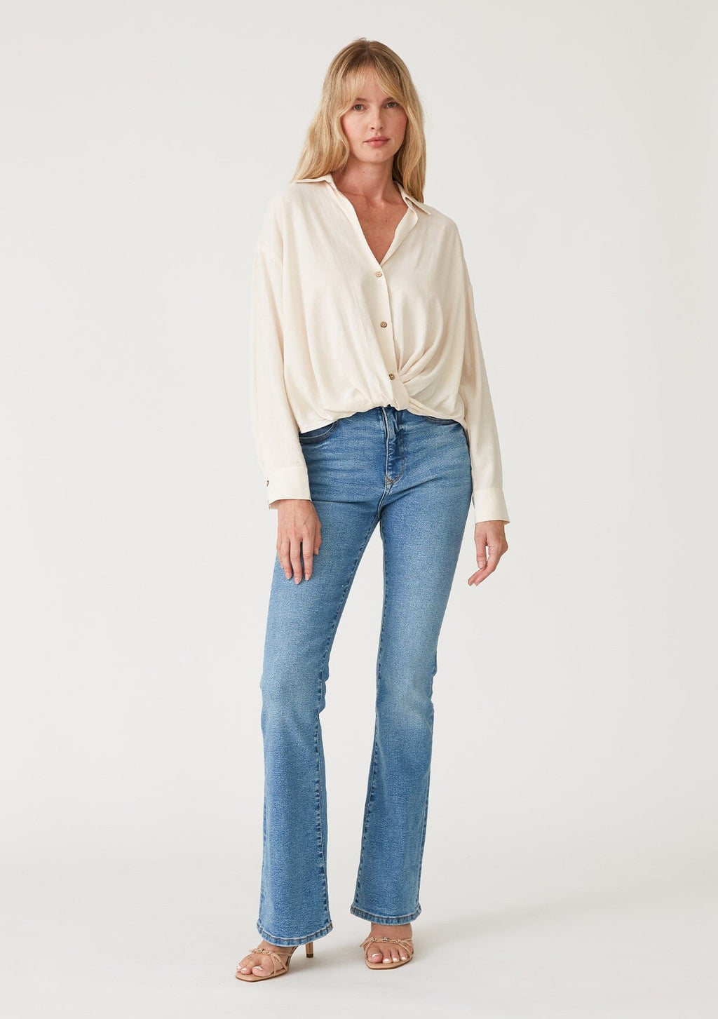 Maeve Knot Front Shirt