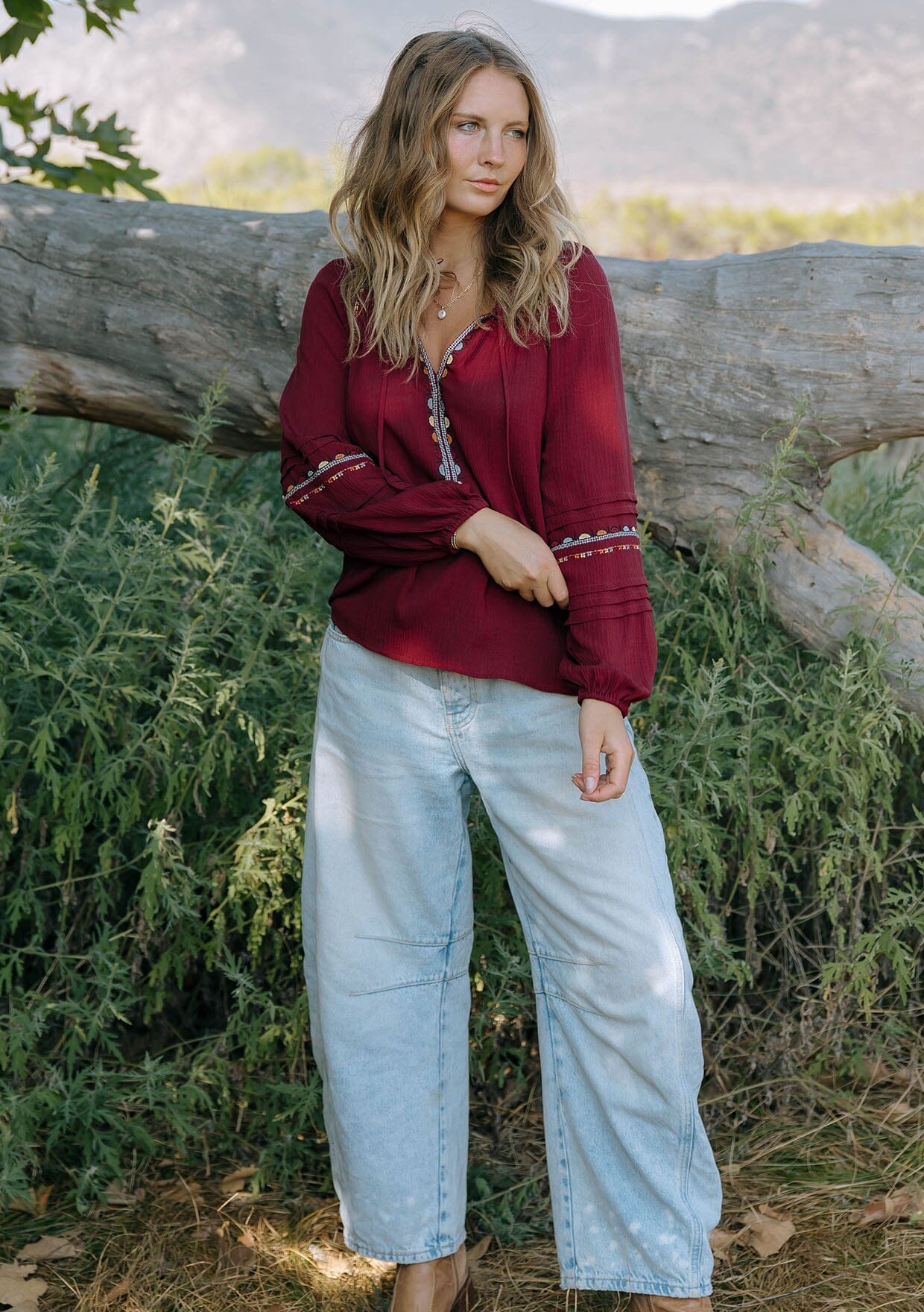 Saddle Trail Blouse