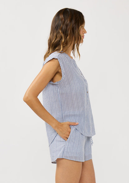 Coastline Striped Top