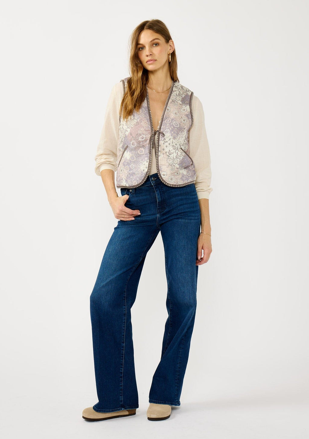 Desert Darling Sherpa Vest