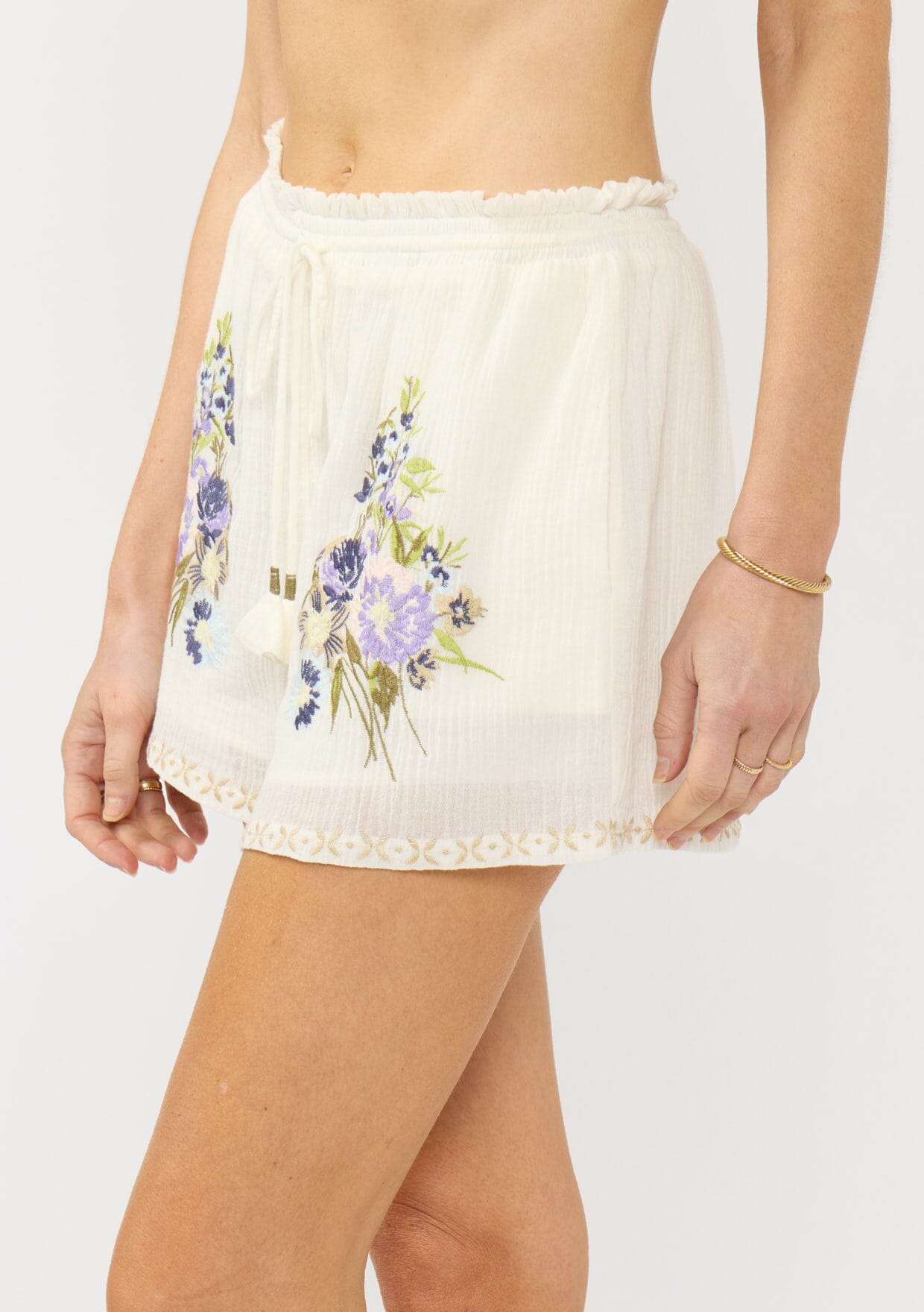 Haven Embroidered Short
