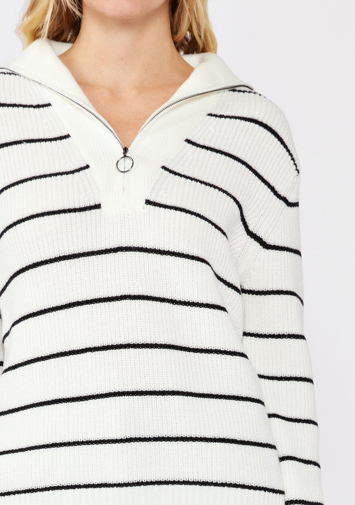 Metro Stripe Sweater