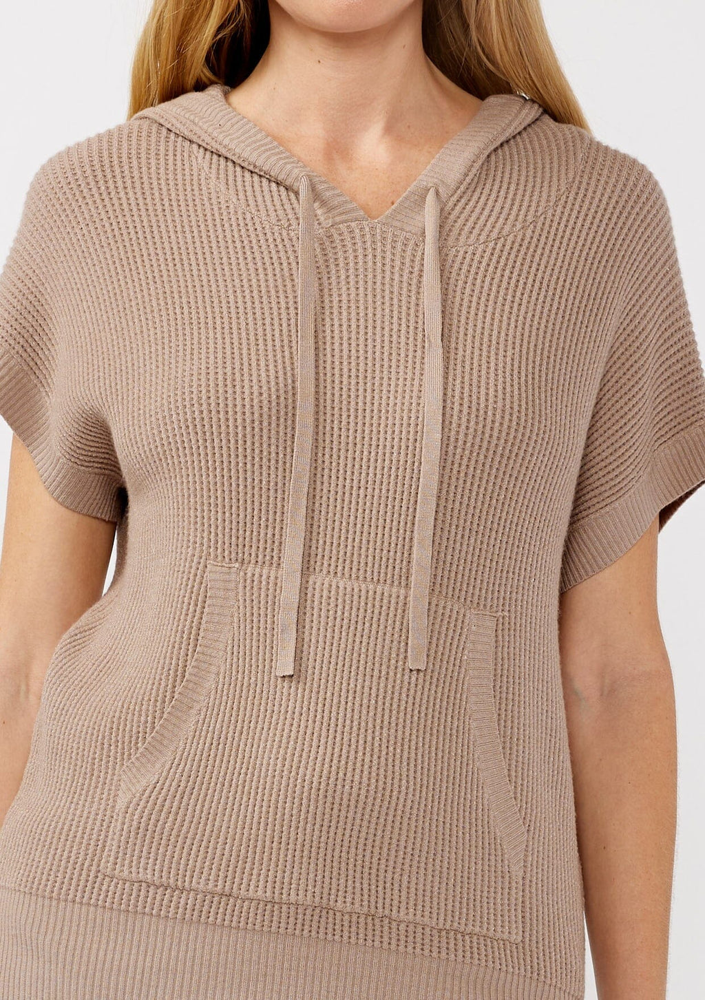 Unwind Waffle Knit Hoodie