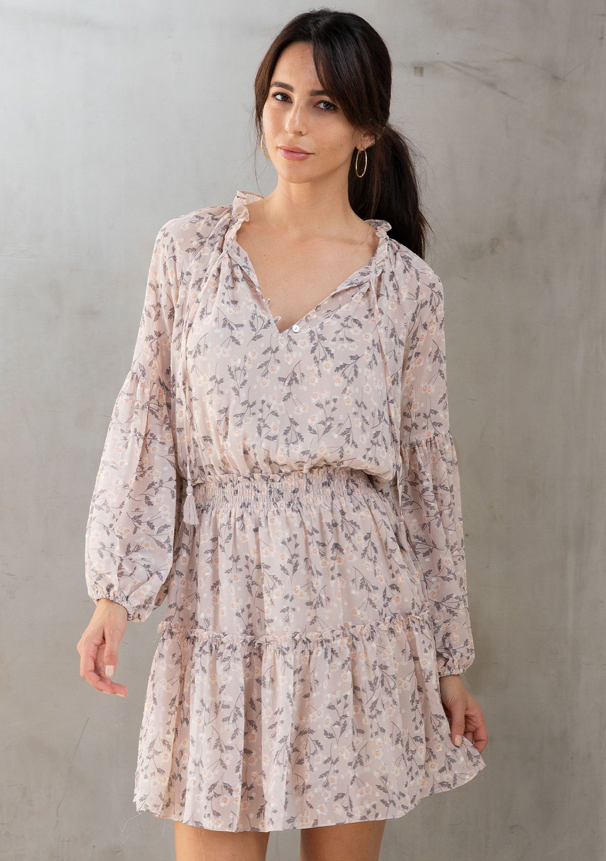 Hania Floral Mini Dress