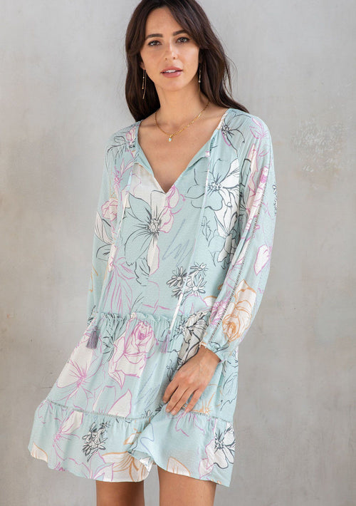 Modern Love Floral Mini Dress