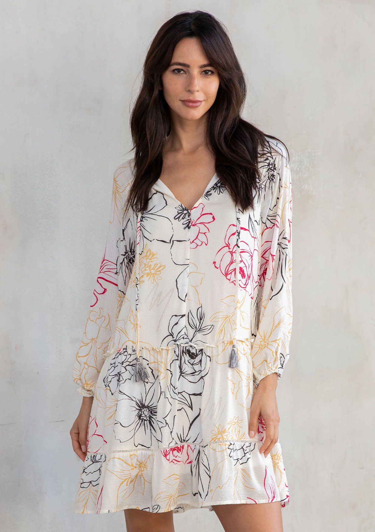 Modern Love Floral Mini Dress