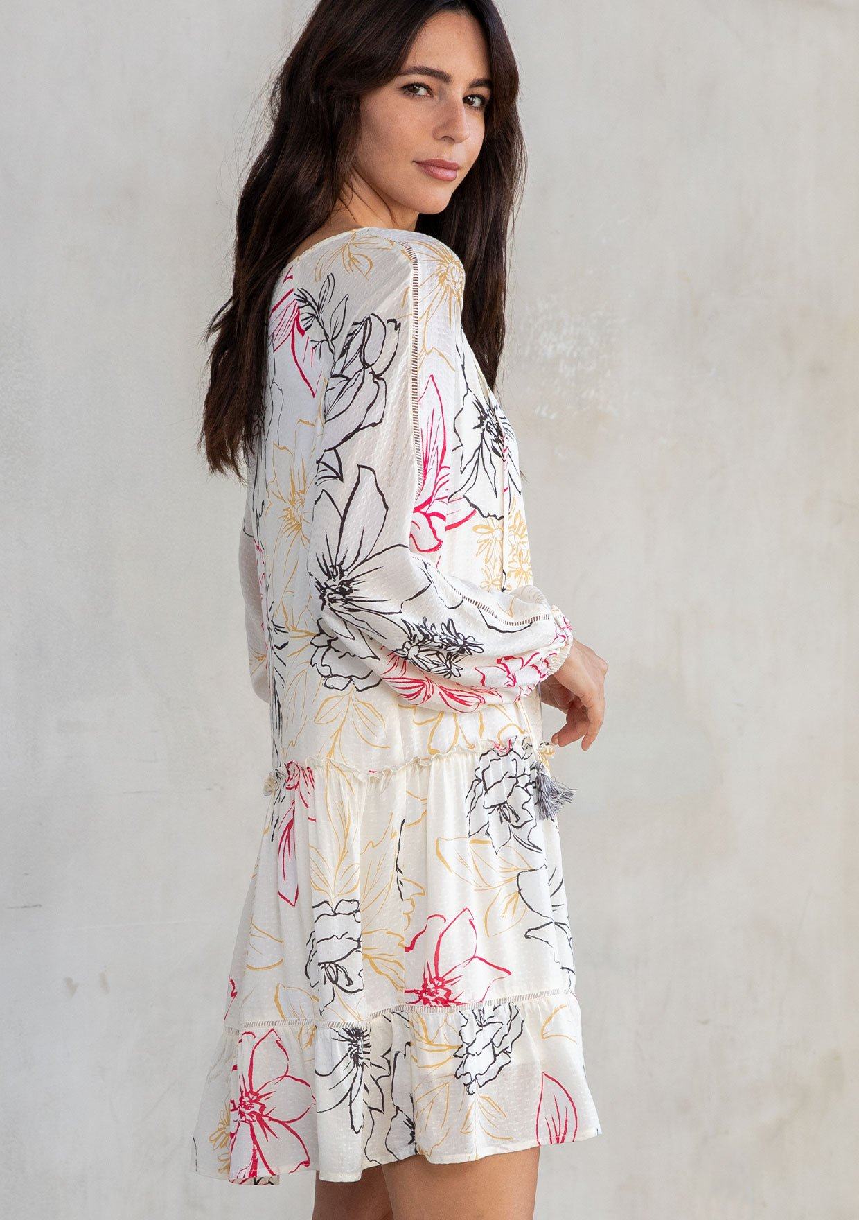 Modern Love Floral Mini Dress